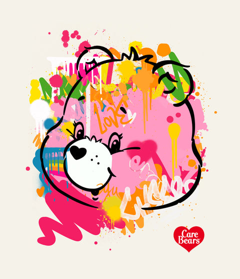 Care Bears Cheer Bear artwork by MurWalls