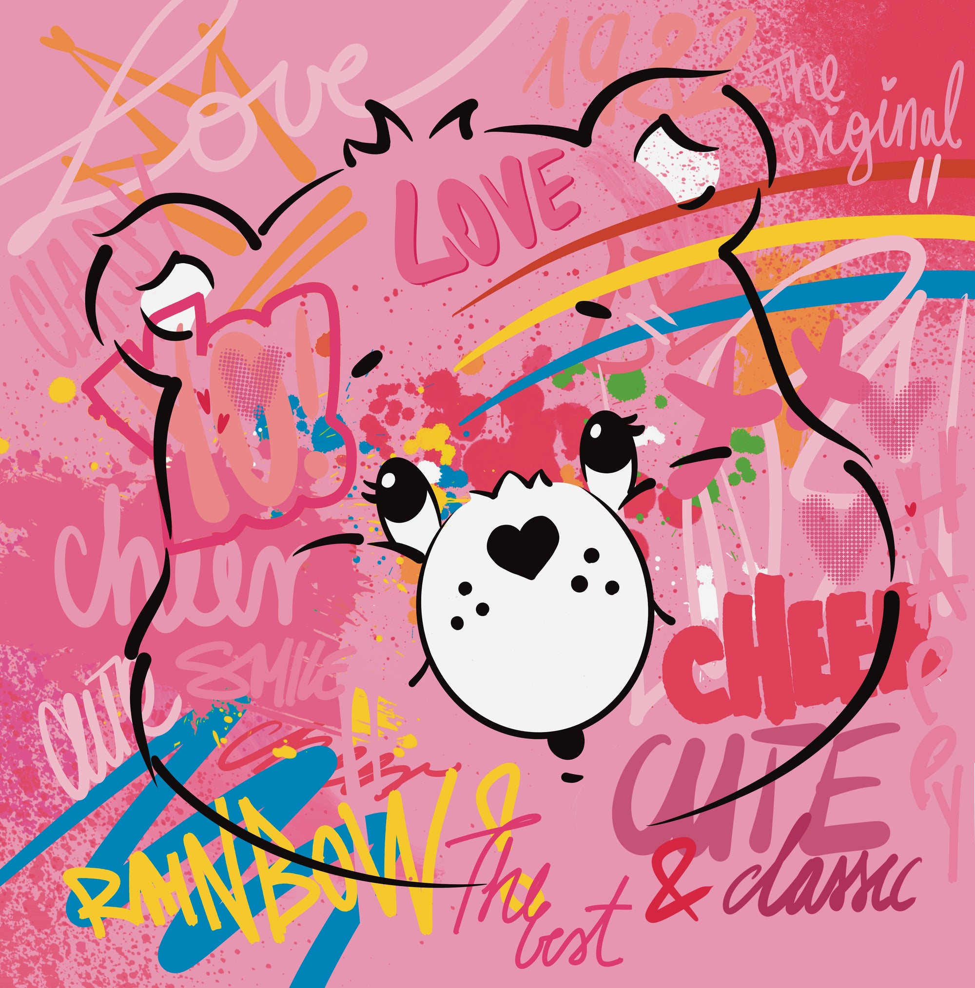 Care-a-Lot 1982 artwork by MurWalls