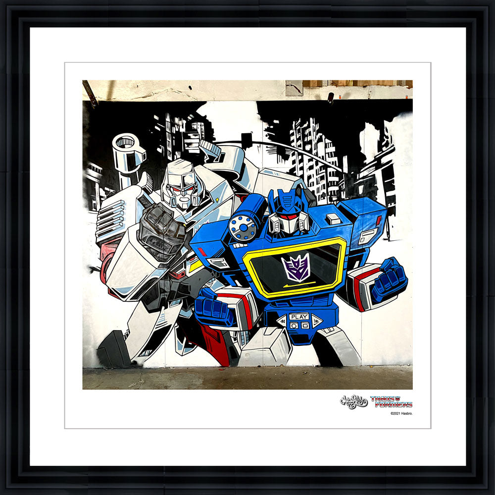 Megatron and Soundwave fine-art print