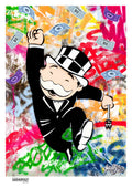Mr. Monopoly limited-edition artwork by MurWalls