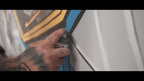 The making of the MurWalls Megatron and Soundwave mural
