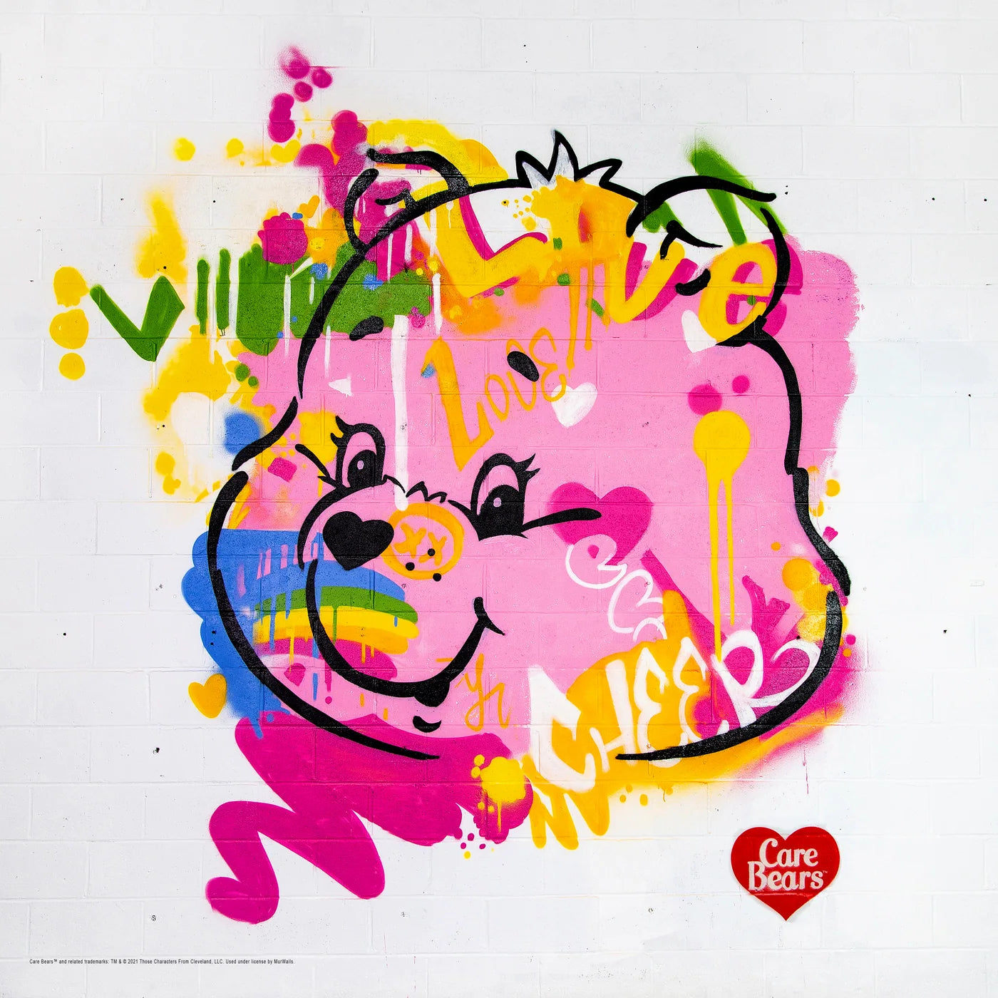 Cheer Bear collector print